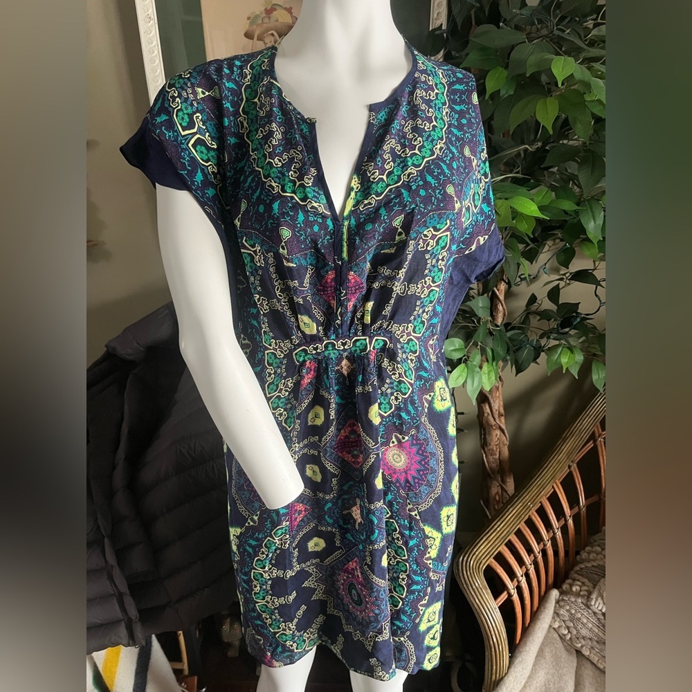 Maeve Anthropology Silk Tunic Dress - Picture 8 of 9